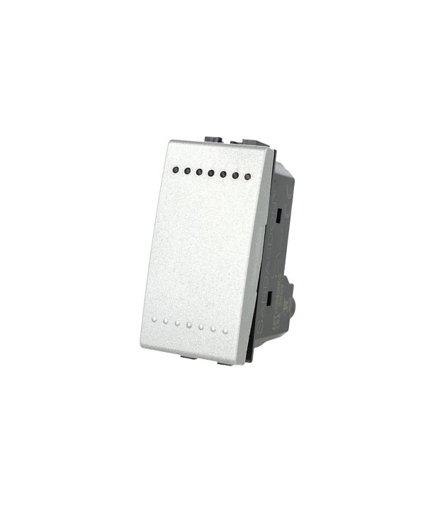 SANDASDON Deviatore 1P 16A Unipolare Grigio Compatibile Con Bticino Living