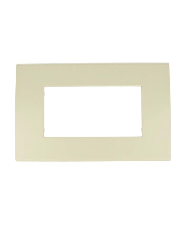 SANDASDON Placca Slim Sottile 4M Sabbia Compatibile Con Bticino Living Light Air
