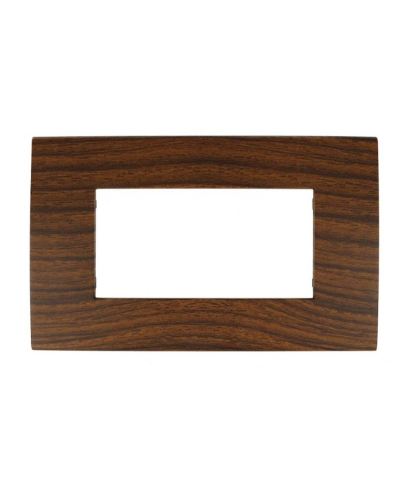 SANDASDON Placca Slim Sottile 4M Radica Compatibile Con Bticino Living Light Air