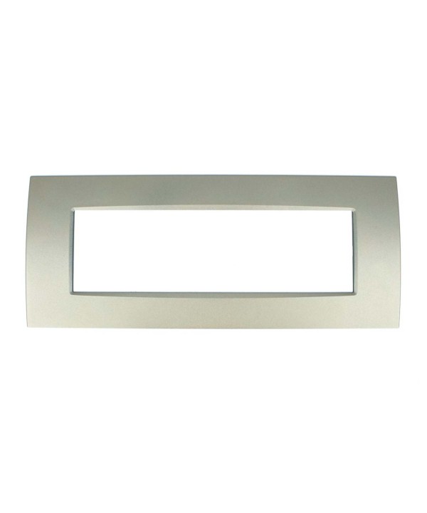 SANDASDON Placca Slim Sottile 7M Titanio Compatibile Con Bticino Living Light Air