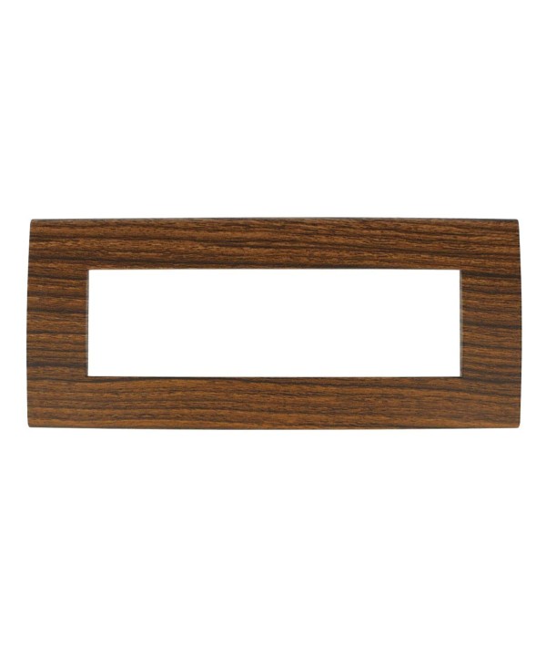 SANDASDON Placca Slim Sottile 7M Radica Compatibile Con Bticino Living Light Air
