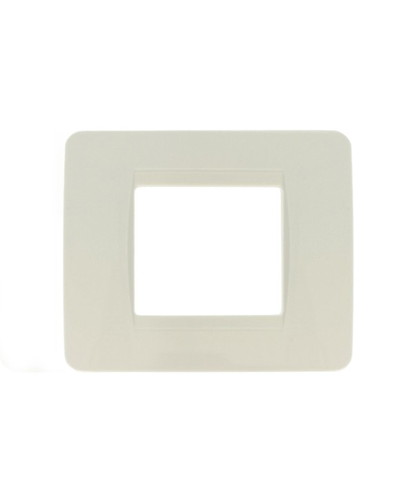 SANDASDON Placca Classic 2M Colore Sabbia Compatibile Con Con Bticino Matix
