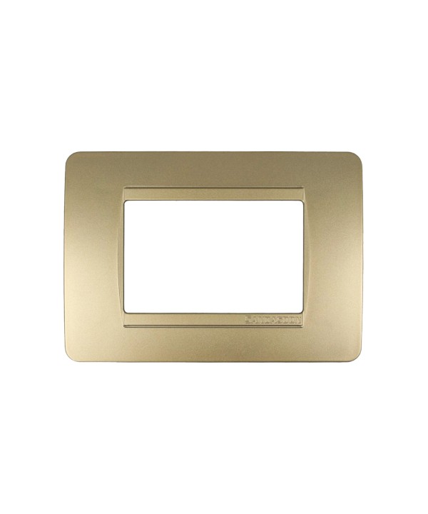 SANDASDON Placca Classic 3M Bronzo Compatibile Con Bticino Matix