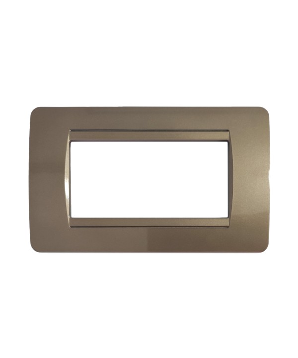 SANDASDON Placca Classic 4M Bronzo Compatibile Con Bticino Matix