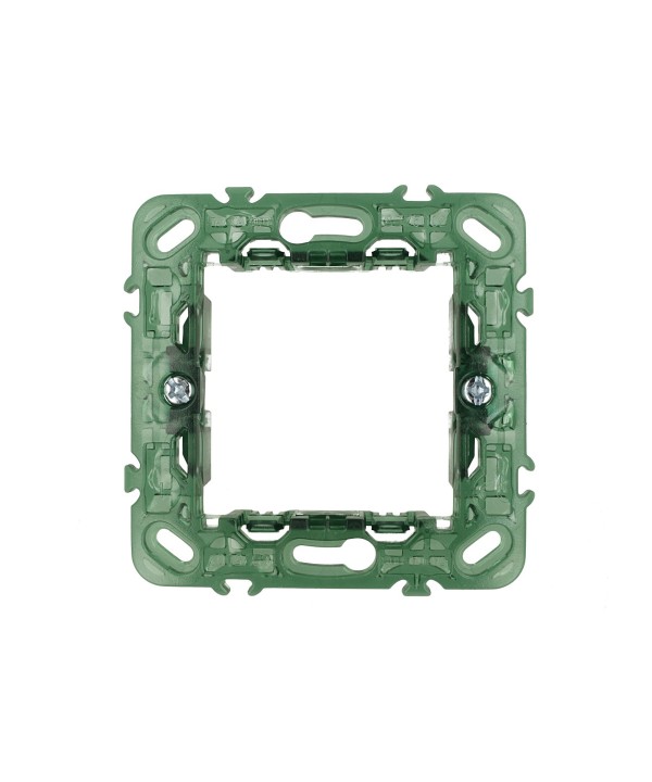 SANDASDON Supporto 2M 2 Posti Compatibile Con Vimar Plana