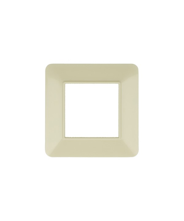 SANDASDON Placca Basic 2M Sabbia Compatibile Con Vimar Plana