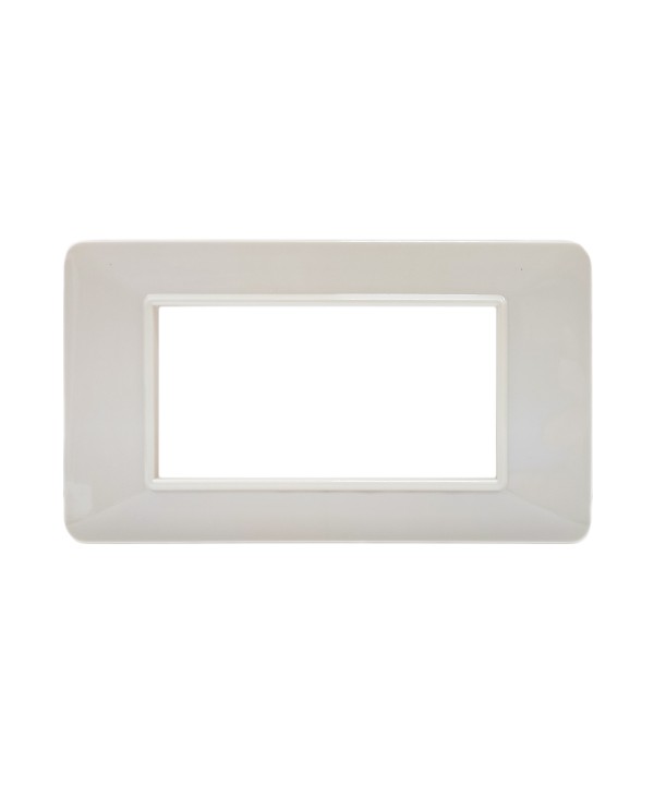 SANDASDON Placca Basic 4M Sabbia Compatibile Con Vimar Plana