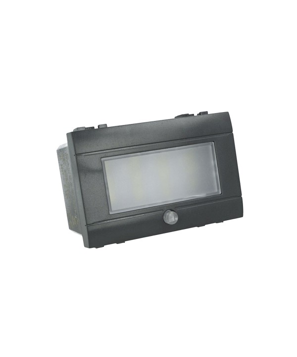 SANDASDON Lampada Led Segnapasso 3M 220V Nero Compatibile Con Bticino Living