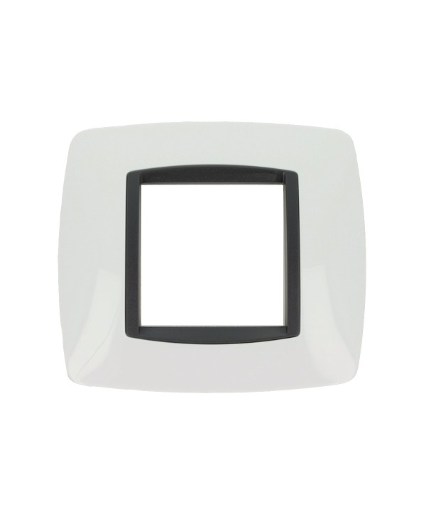 SANDASDON Placca Bombe 2M Colore Bianca Compatibile Con Bticino Living International
