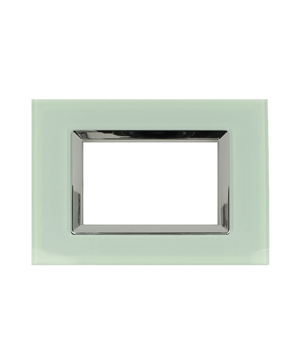 SANDASDON Placca Plexi 3M Verde Biancastro Plexiglass Compatibile Con Bticino Living