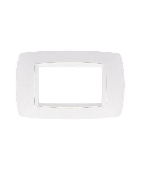 SANDASDON Placca Bombe 4M Bianco Compatibile Con Bticino Living International