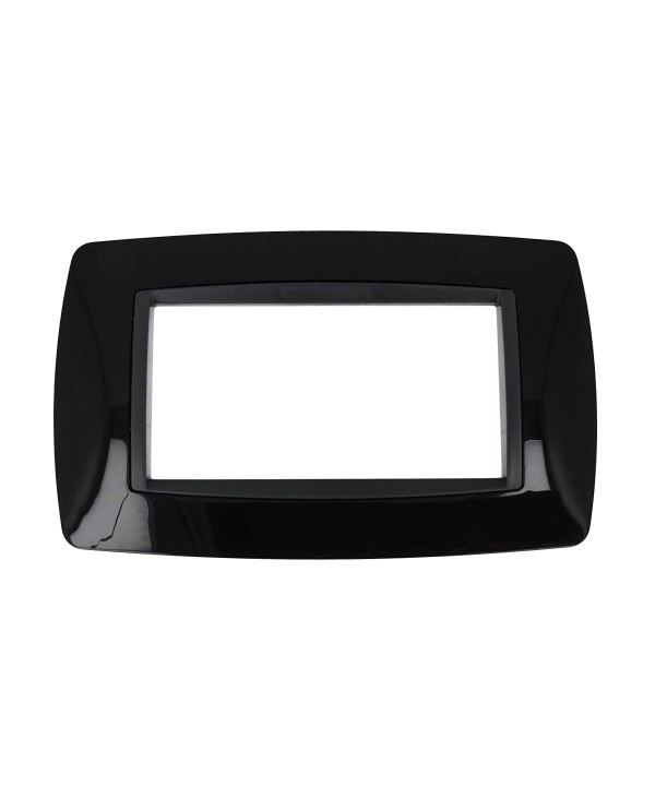 SANDASDON Placca Bombe 4M Nero Compatibile Con Bticino Living International