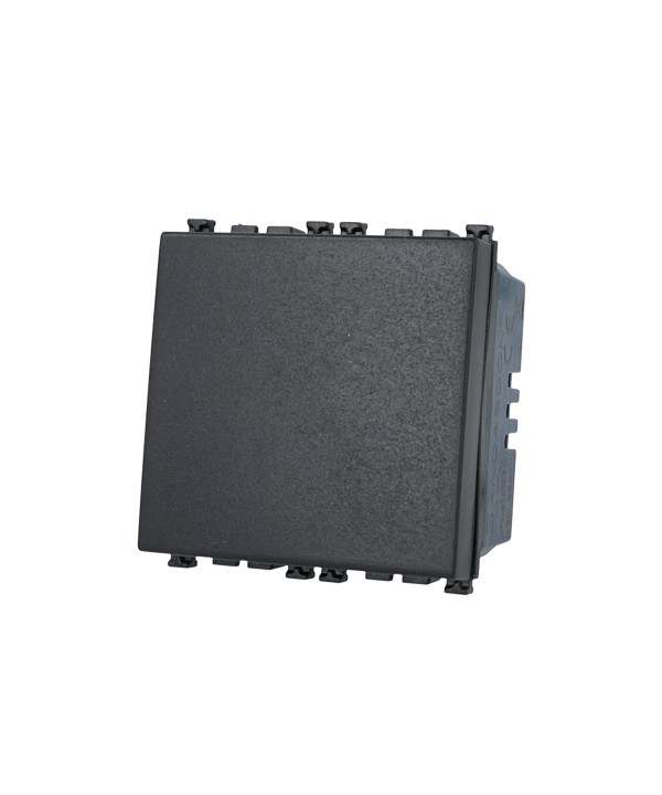 SANDASDON Interruttore 2M 1P 16A Unipolare Nero Compatibile Con Vimar Arke
