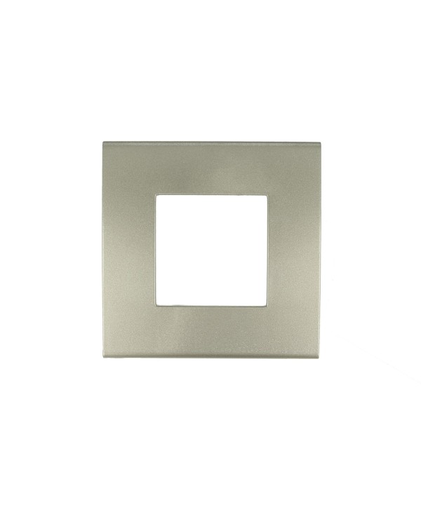 SANDASDON Placca Confort 2M Titanio Compatibile Con Vimar Arke