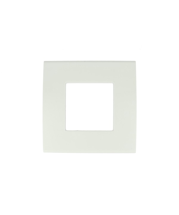 SANDASDON Placca Confort 2M Bianco Compatibile Con Vimar Arke