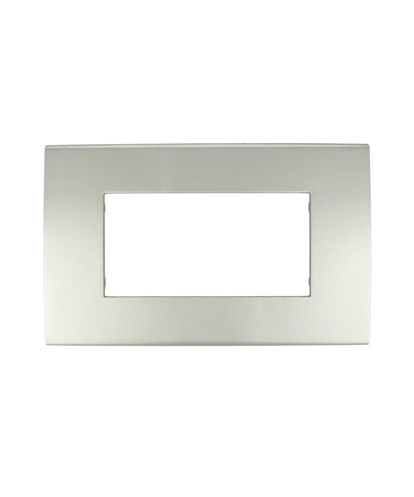 SANDASDON Placca Confort 4M Titanio Compatibile Con Con Vimar Arke