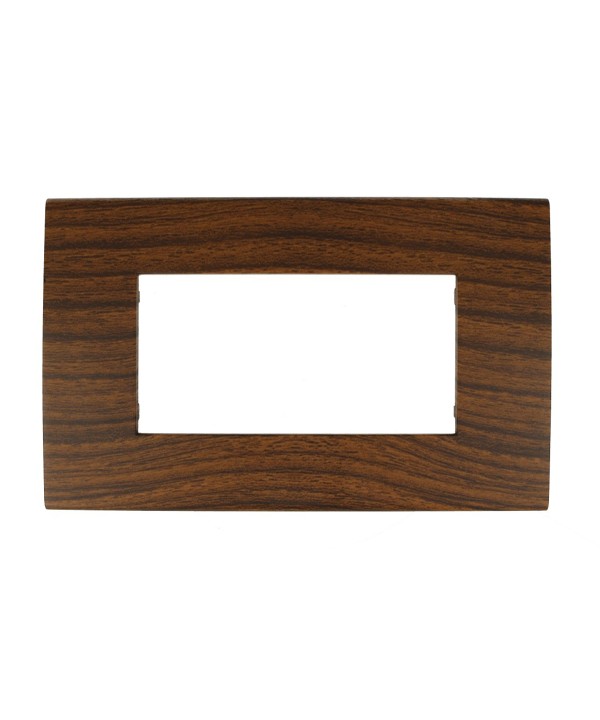 SANDASDON Placca Confort 4M Radica Compatibile Con Con Vimar Arke