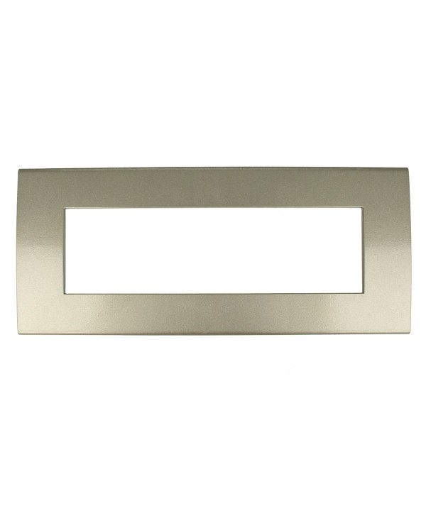 SANDASDON Placca Confort 7M Titanio Compatibile Con Con Vimar Arke