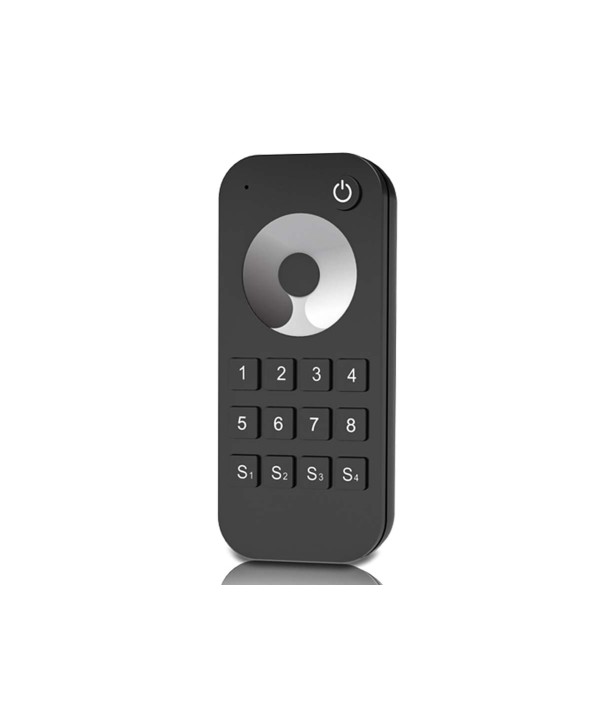 Telecomando RF 2.4GHz Radiocomando Dimmer Con Disco Touch Per 8 Zone Magnetico Compatibile Con Alimentatore Skydance