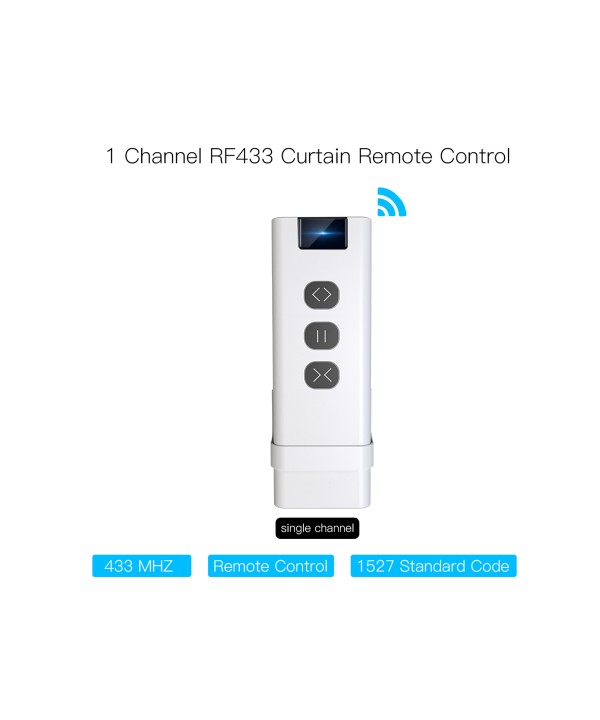 Telecomando RF 433MHz Mono Canale Con 3 Tasti Porta Telecomando Incluso Per Tapparelle Elettriche