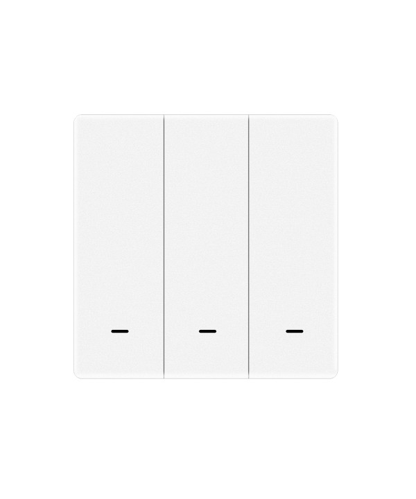 Interruttore Bluetooth BLE Mesh 3 Tasti Con 9 Scene Switch App Tuya Alimentazione Con Pile