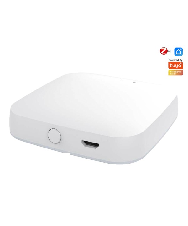 ZigBee 3.0 Gateway Wireless Senza Cavo WiFi ZigBee Hub Bridge APP Tuya Smart Life Collega Fino a 30 Prodotti ZigBee