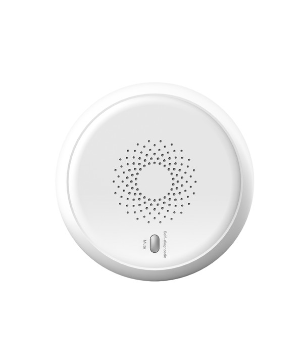 ZigBee Sensore Fumo Rilevatore di Fumo Allarme Antincendio con Sensore Fotoelettrico Indipendente