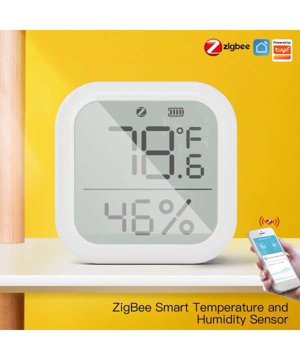 ZigBee Sensore Di Temperatura e Umidita APP Tuya Piccolo e Quadrato