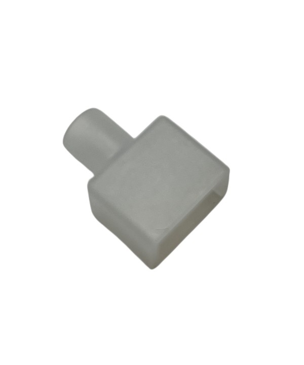 10 PZ Connettore di Alimentazione Morbido Gomma Per Striscia Led Neon Flex SL240810 Con Uscita Cavo Diritto