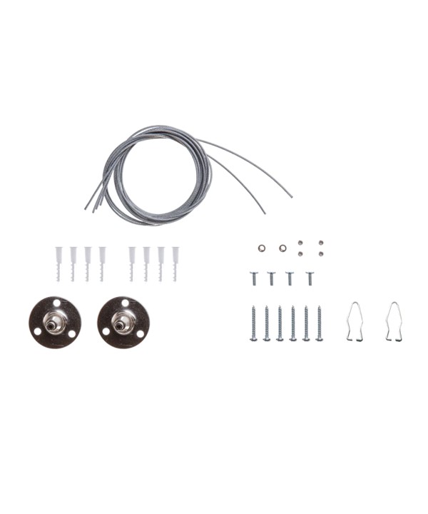 Kit Staffe Fissaggio a Sospensione Per Plafoniere Impermeabili Tri Proof SKU-8119