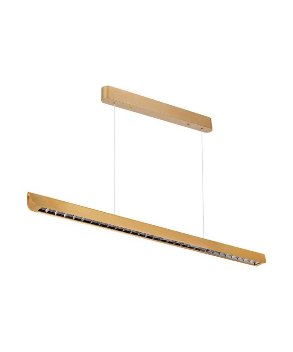 V-TAC PRO Plafoniera LED Chip Samsung a Sospensione 36W Lineare Oro Opaco SKU-23344
