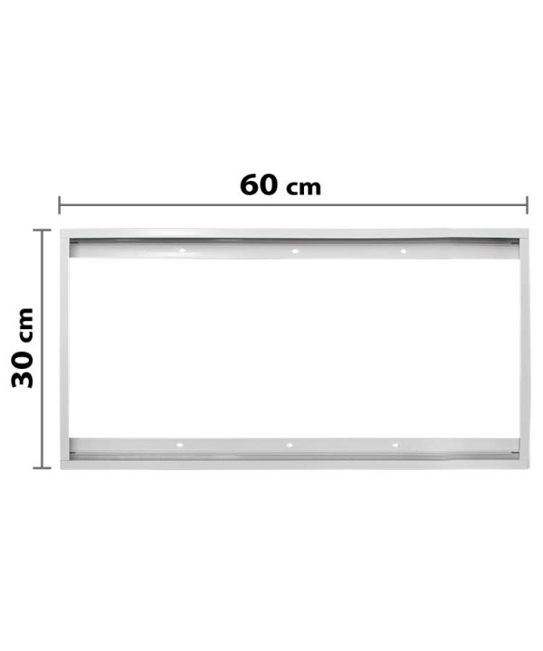 Struttura Telaio Supporto Montaggio Pannello Led 60X30cm