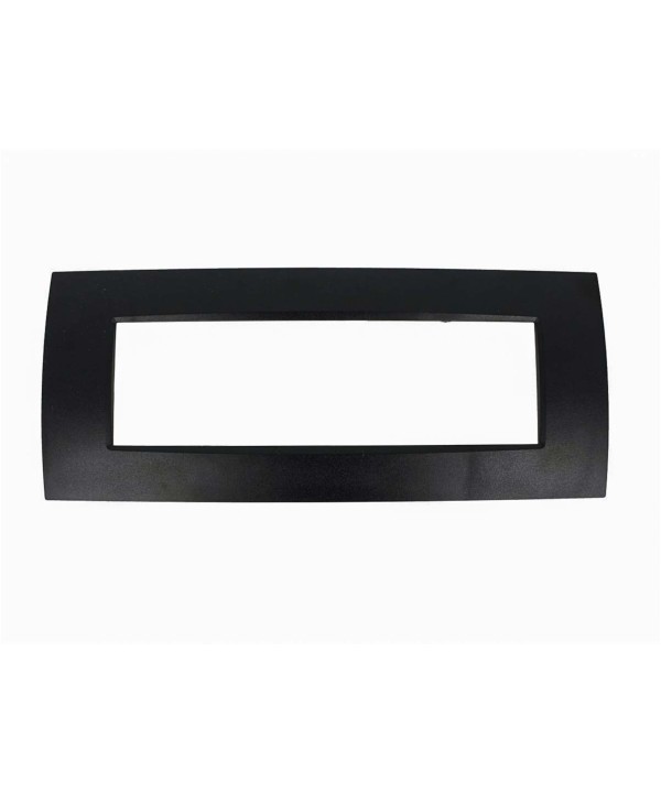 SANDASDON Placca Slim Sottile 7M Nero Compatibile Con Bticino Living Light Air