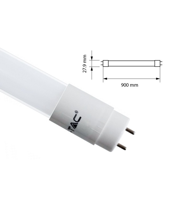 Tubo Led T8 G13 90cm 14W Freddo 6400K Alimentazione da Un Lato Senza Modifica Impianti Originale SKU-216262