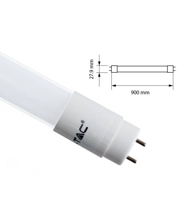 Tubo Led T8 G13 90cm 14W Neutro 4000K Alimentazione da Un Lato Senza Modifica Impianti Originale SKU-216272