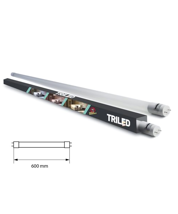 Tubo Led T8 60cm Antizanzara Repellente 9W 220V CCT 1800K 3800K 5800K 3 In 1 Triled T89WYMR