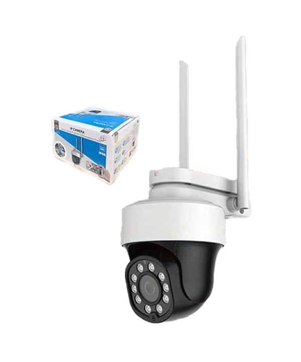 Telecamera WiFi da Interno Esterno Video Sorveglianza Dome di Sicurezza 3MP Full HD 2560x1440 IP66 Impermeabile 320 gradi