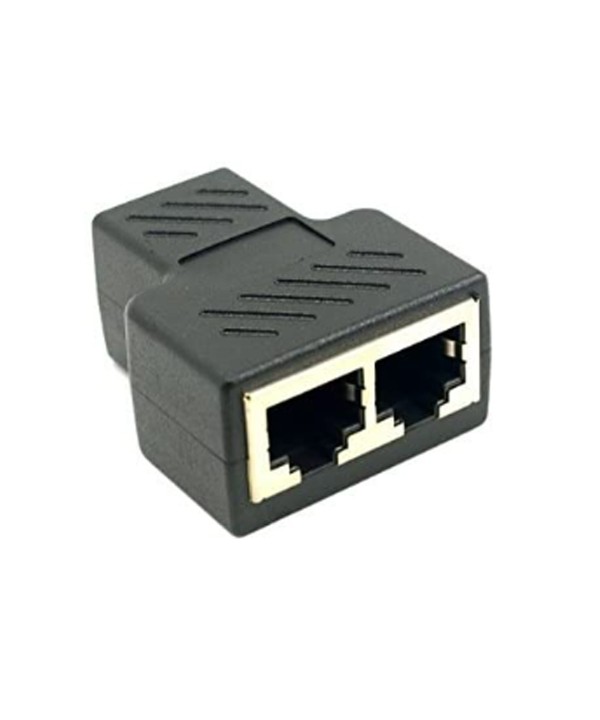 Splitter Ethernet 2 Porte Sdoppia LAN RJ45 FTP CAT6