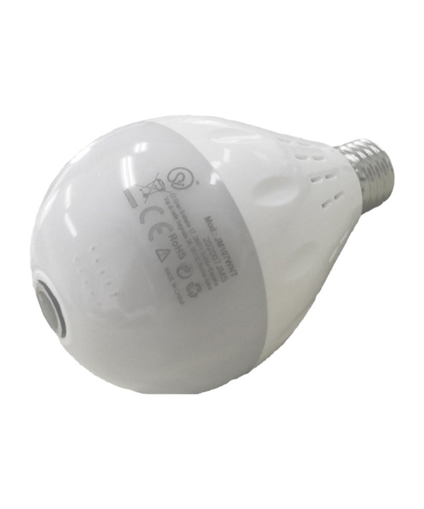 Telecamera Lampadina con Attacco E27 Videocamera 360 Full HD 1080p Sorveglianza di Sicurreza Domestica con Sensore di Movimento