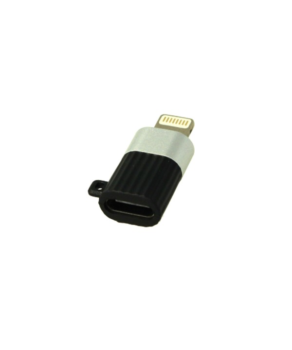 Adattatore da USB-C Femmina a Lightning Maschio Con Portachiave Incluso