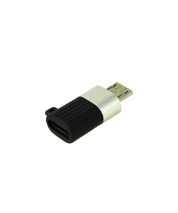 Adattatore Da USB Type C Femmina a Micro USB Maschio Con Portachiave Incluso