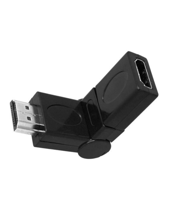Convertitore Adattatore Da HDMI Femmina a HDMI Maschio Snodabile Angolabile 360 Gradi
