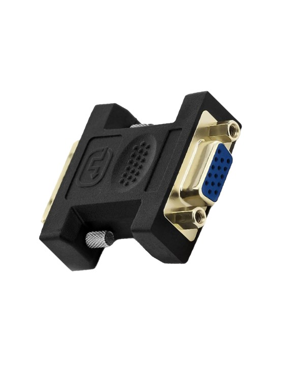 Convertitore Da DVI 12+5 a VGA Video Adapter Cable Converter for PC Dvd Monitor