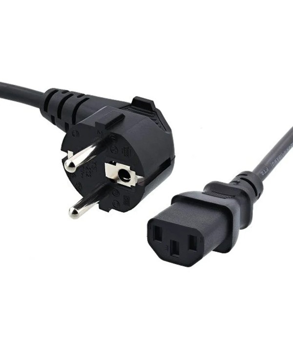 Cavo Alimentazione PC C13 Con Spina Schuko Lunga 1,5 Metri