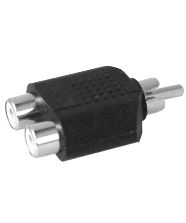 Sdoppiatore RCA Audio Adattatore Sliptter RCA Da 1 Maschio a 2 Femmine