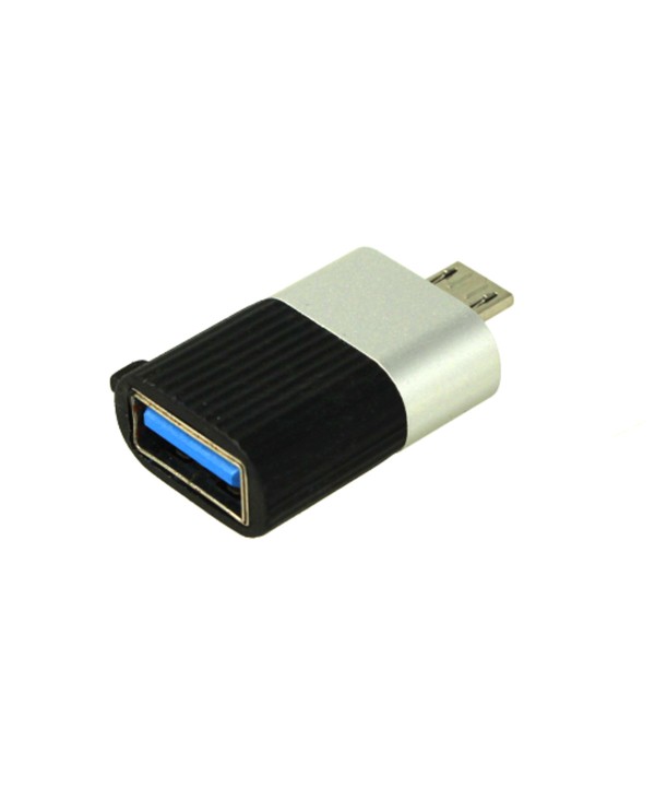 Adattatore Da USB-A Femmina a Micro USB Maschio Con Portachiave Incluso
