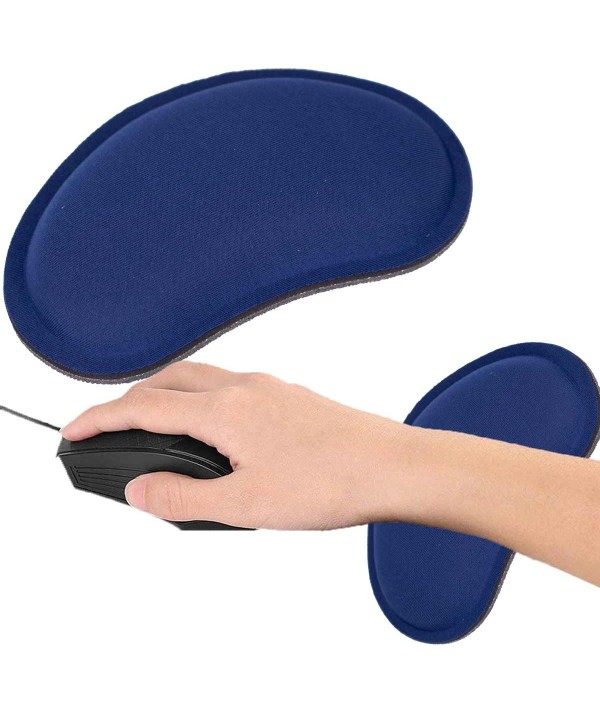 Poggiapolso per Mouse Colore Blu 14.1 x 8 centimetri