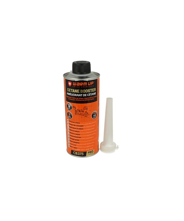 WARM UP Cetane Booster CB375 Miglioratore di Cetano Aumento Cavalli Addittivi Per Diesel 375ml