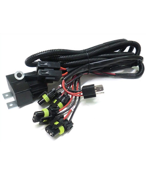 Cablaggio Unico Per Lampada Bixenon H4-4 Doppio Bulbo