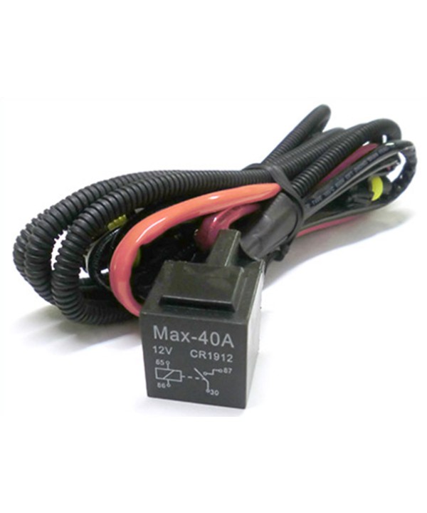 Cablaggio Rele Relay 12V 40A Stabilizzatore Corrente Per Lampada Xenon H1 Tremolio Sfarfallio